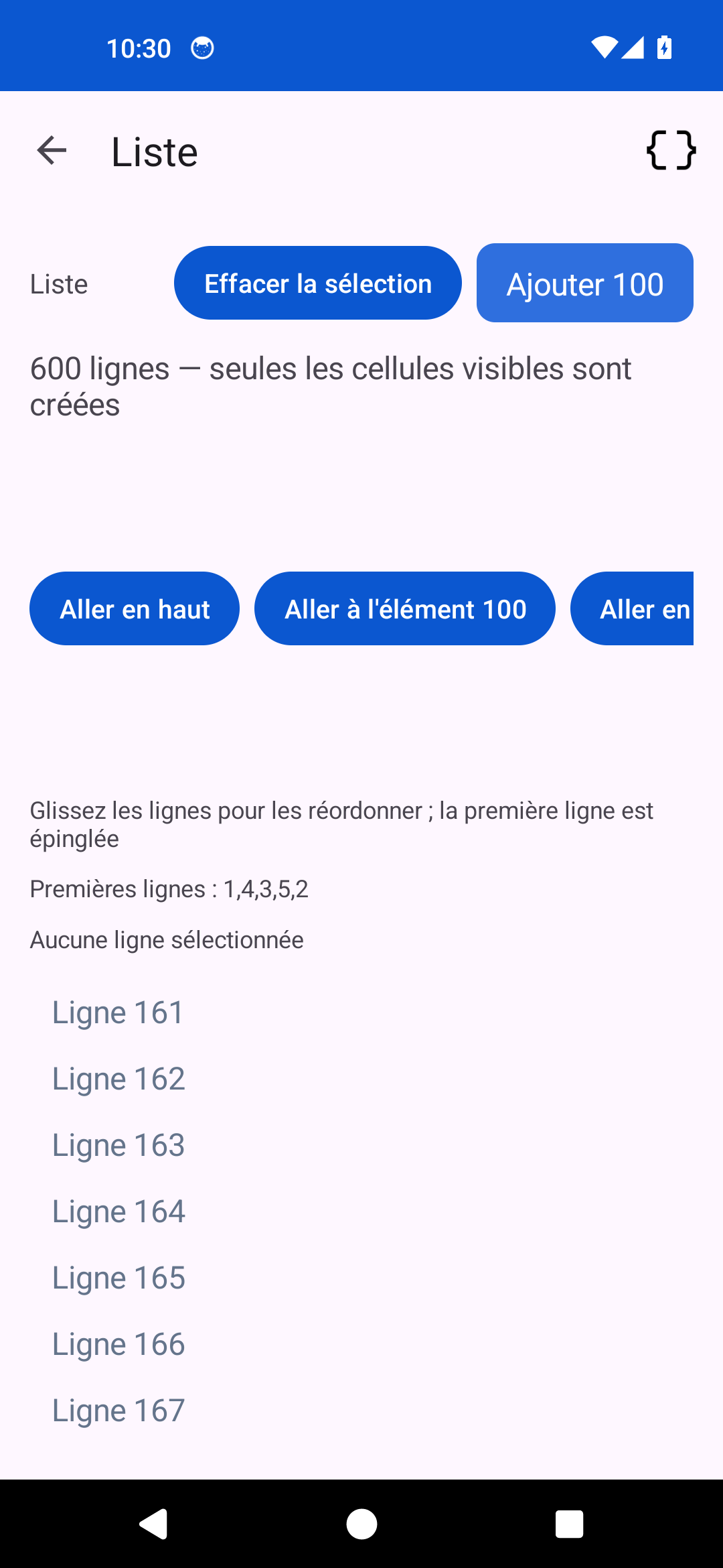 List Bottom — Android (Material)