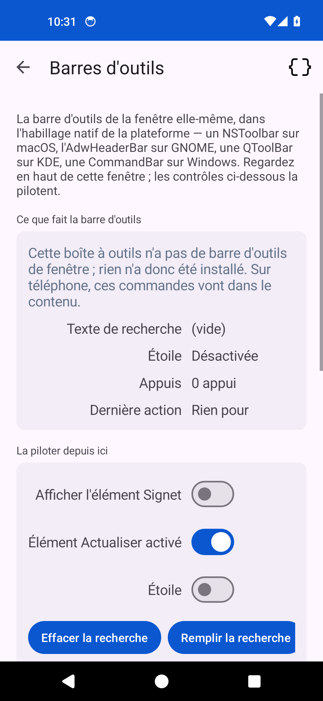 Toolbars — Android (Material)