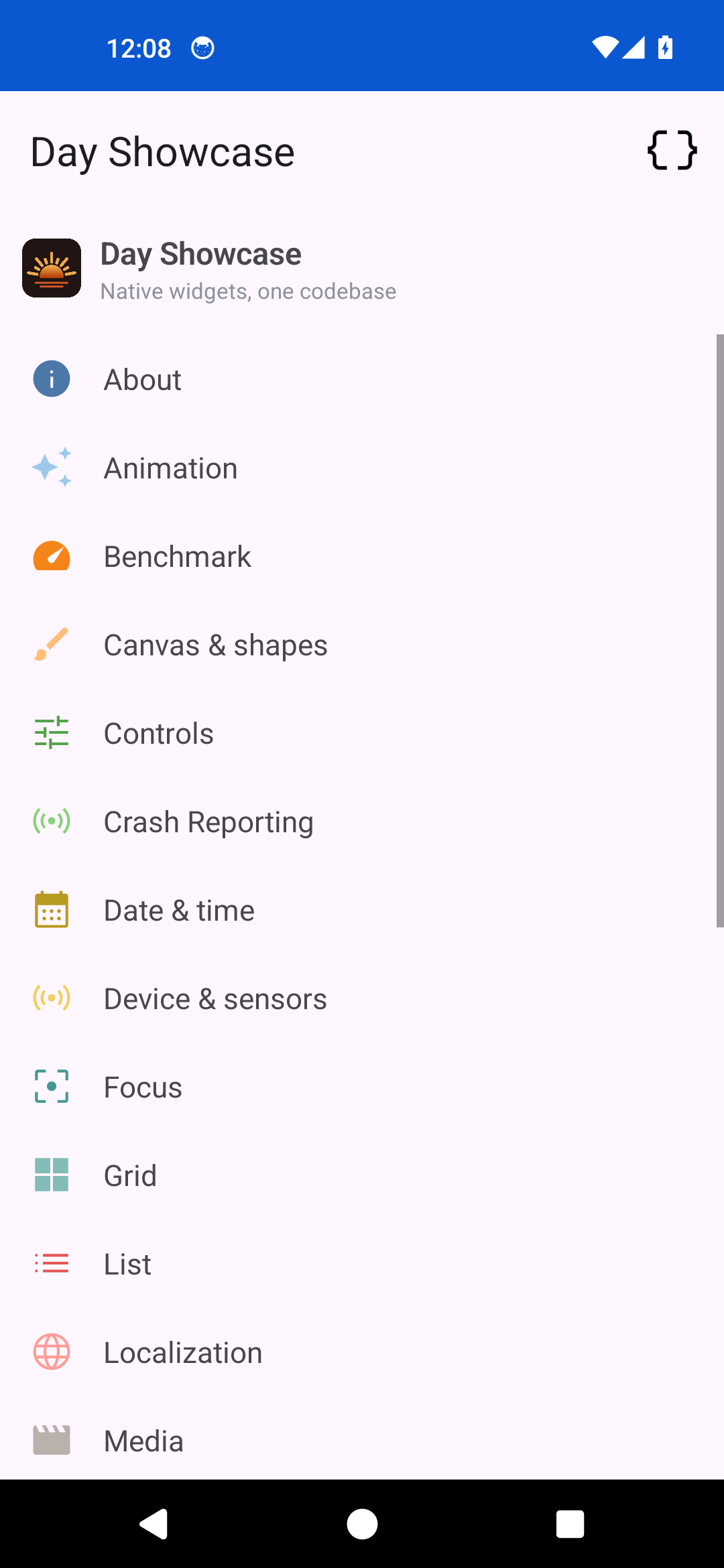 Back Home — Android (Material)