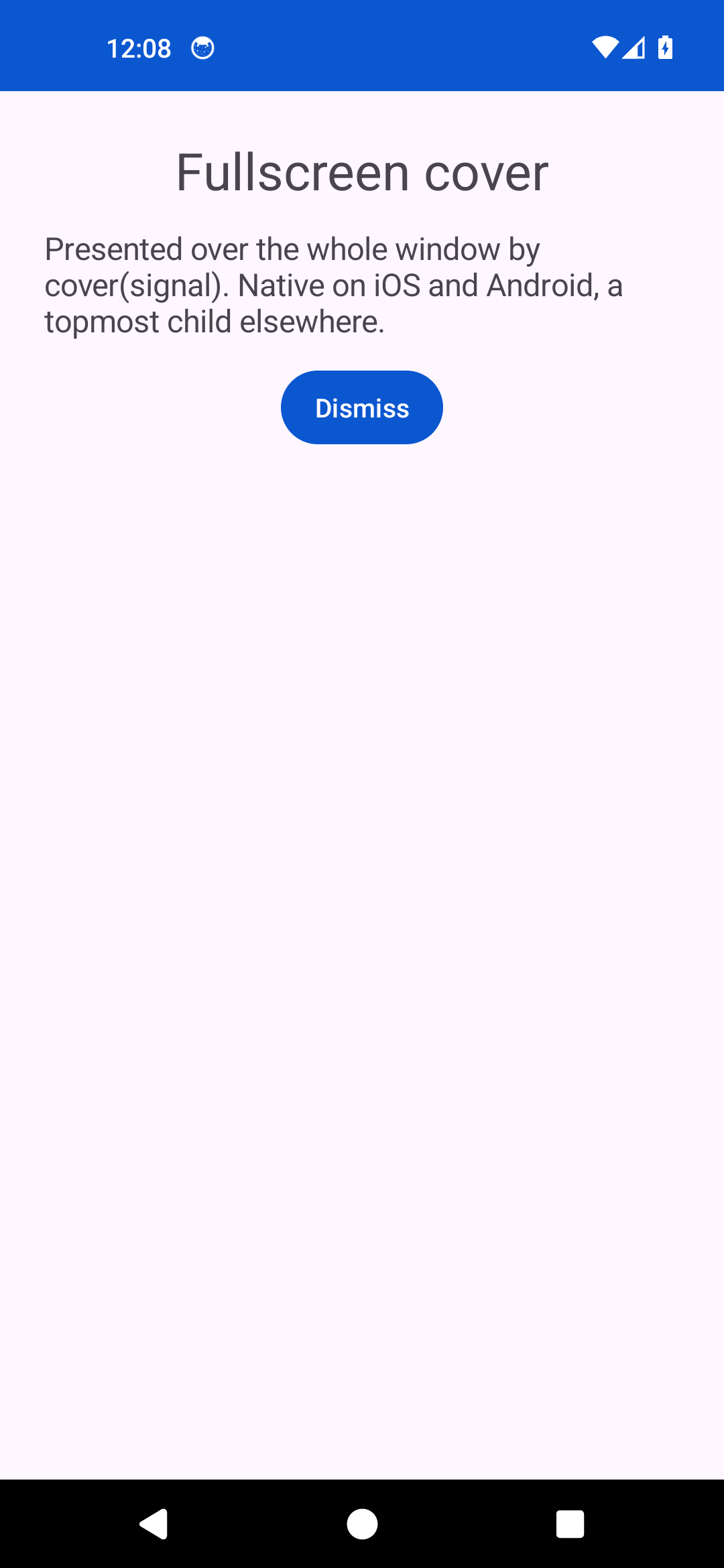 Cover — Android (Material)