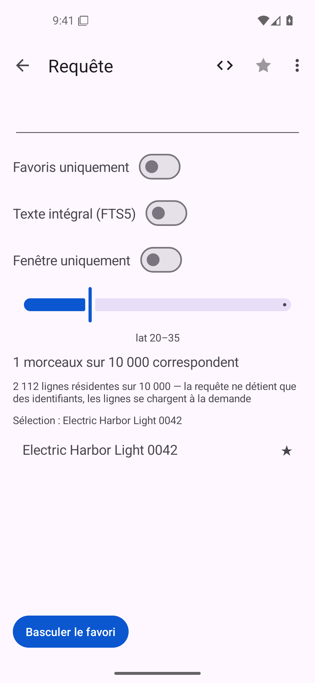 Requête — Android (Material) · Phone