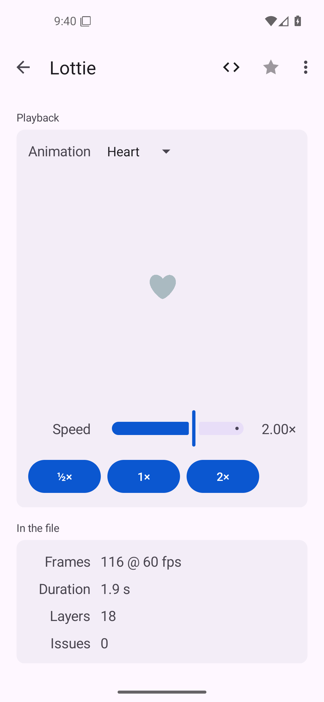 Lottie — Android (Material) · Phone