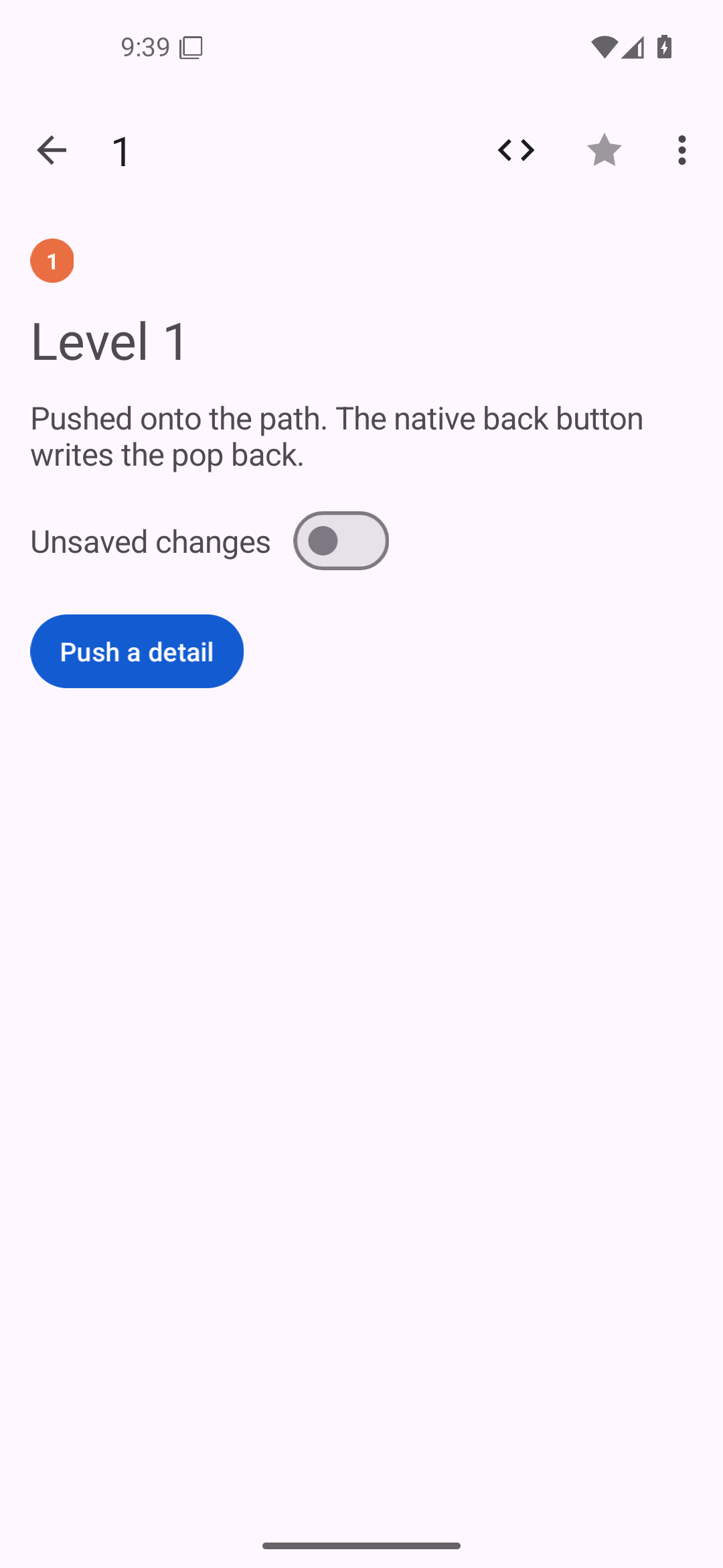 Stack — Android (Material) · Phone