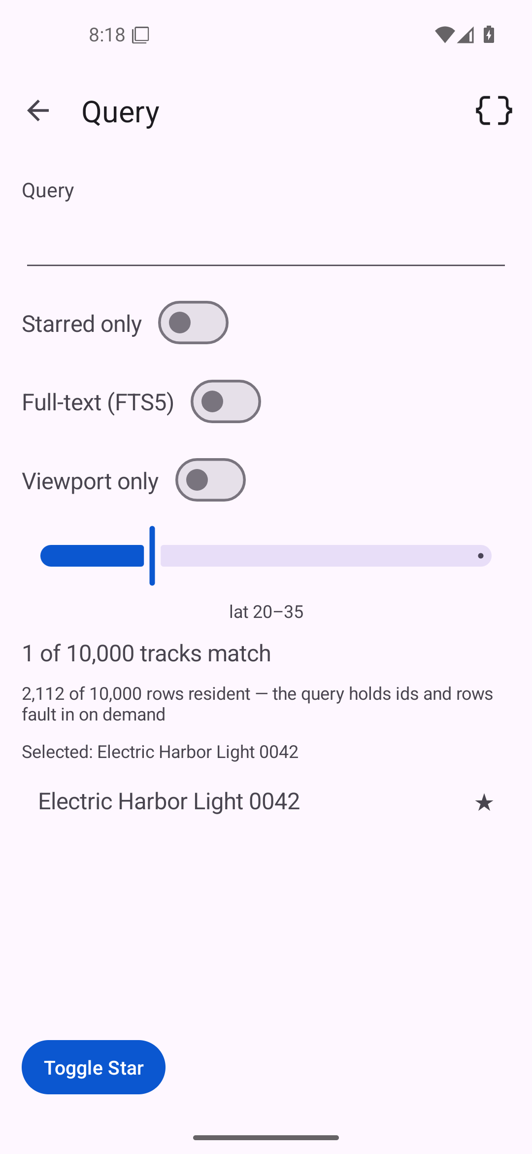 Query, Android Android