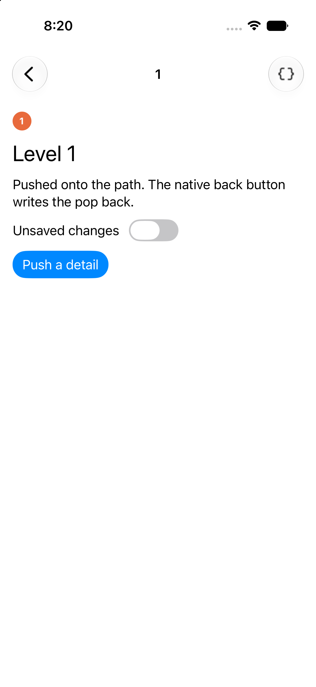 Stack, iOS UIKit