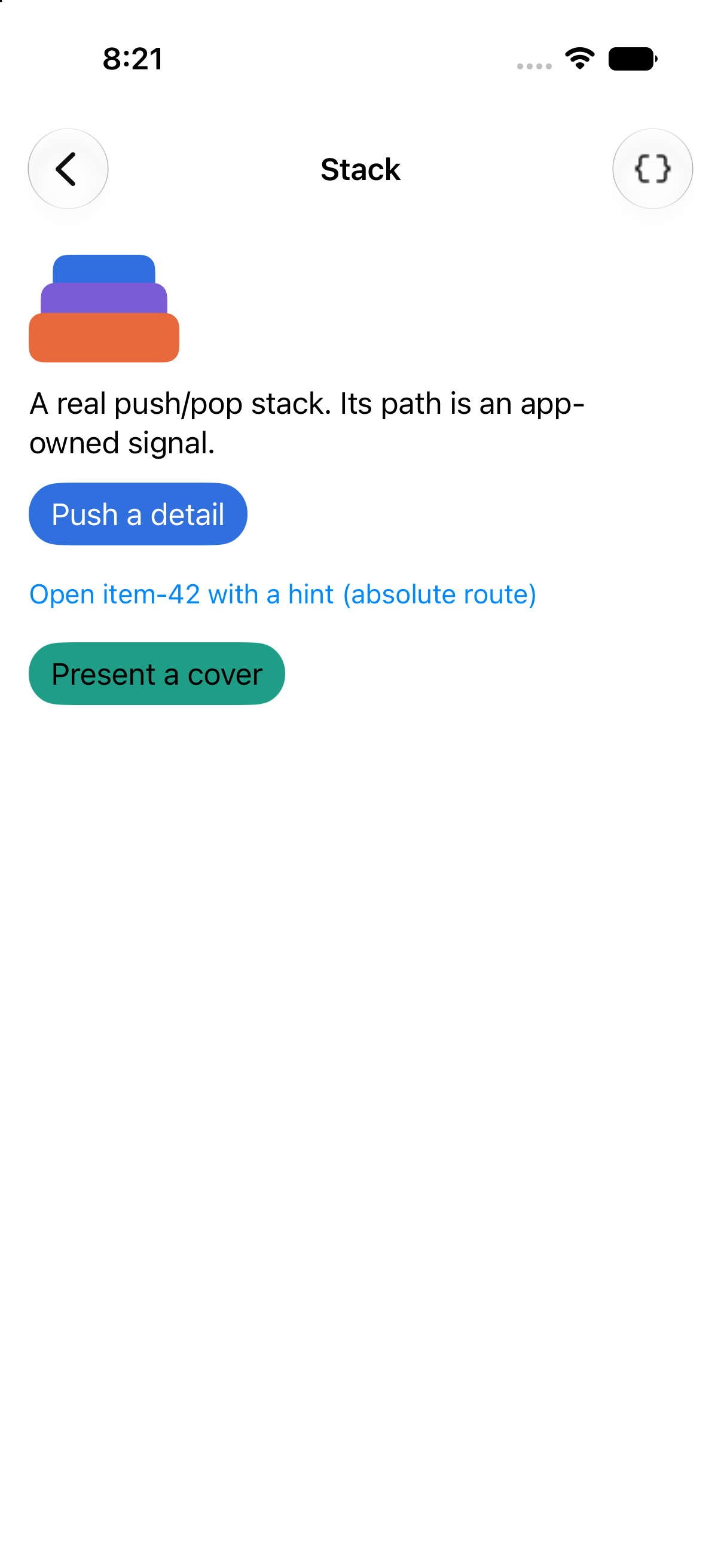 Toolbars · sidebar search, iOS UIKit