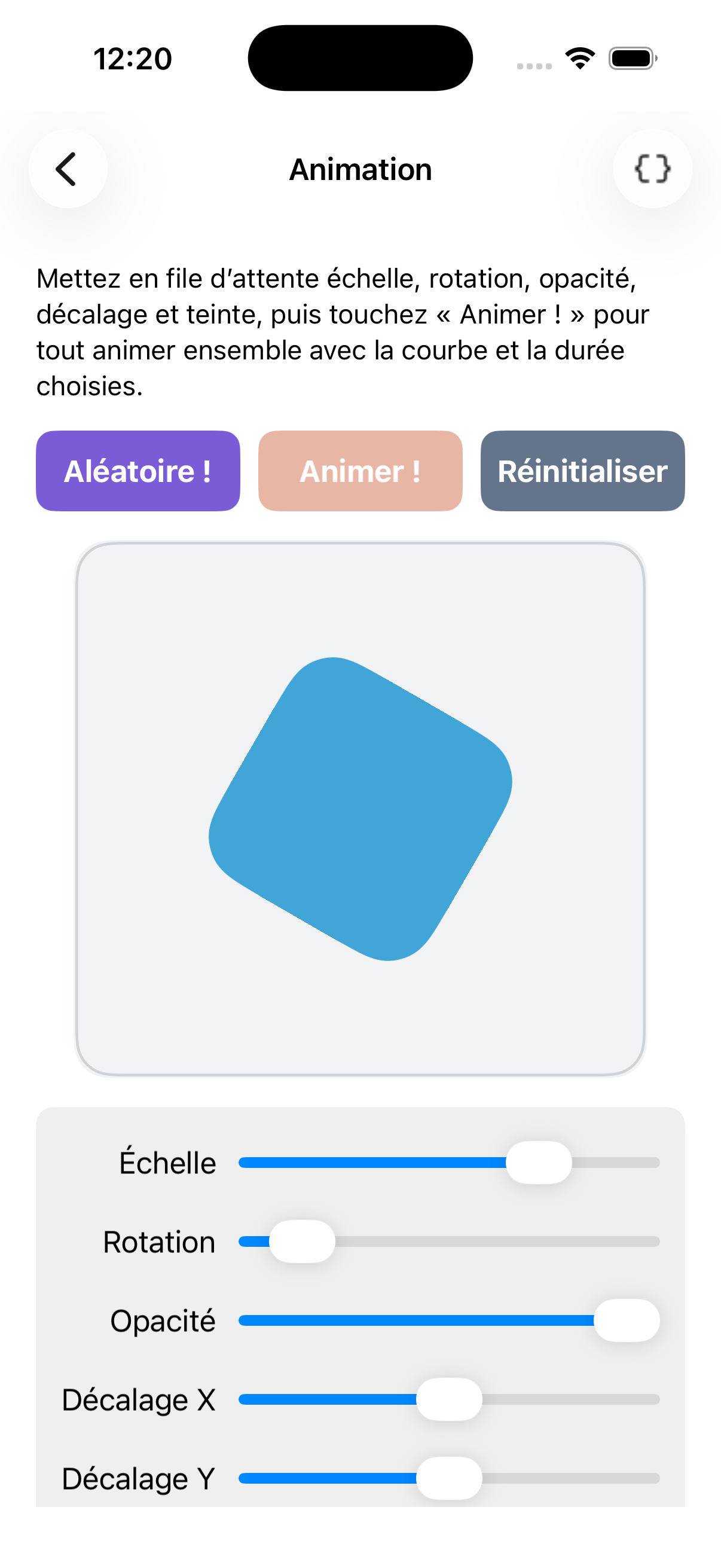 Animation — iOS (UIKit)