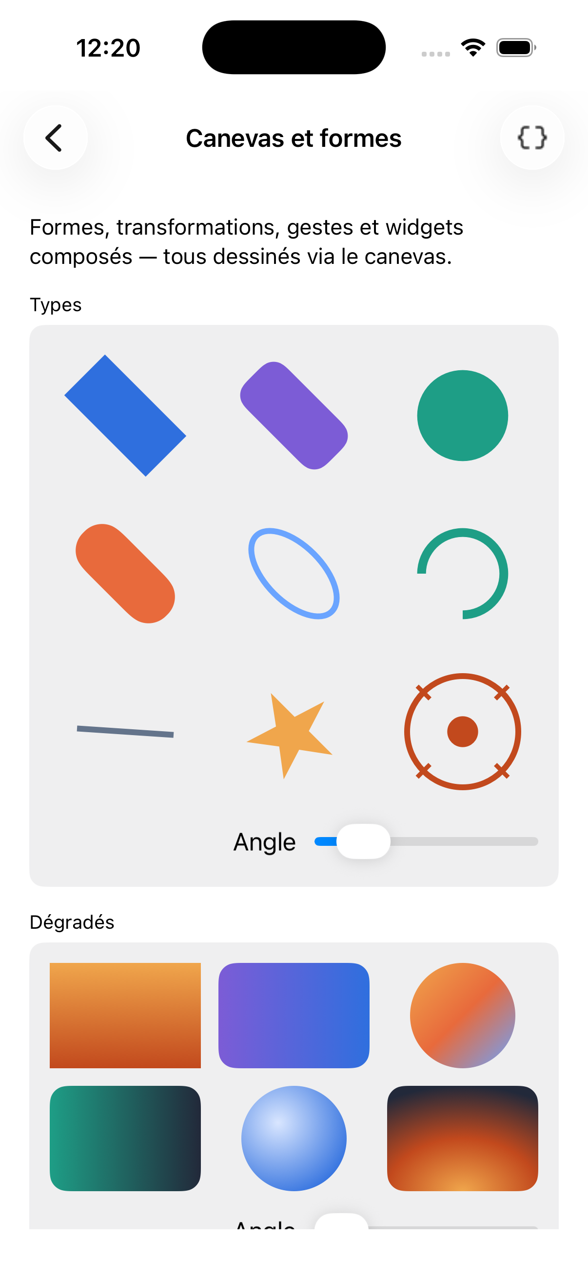 Canvas — iOS (UIKit)