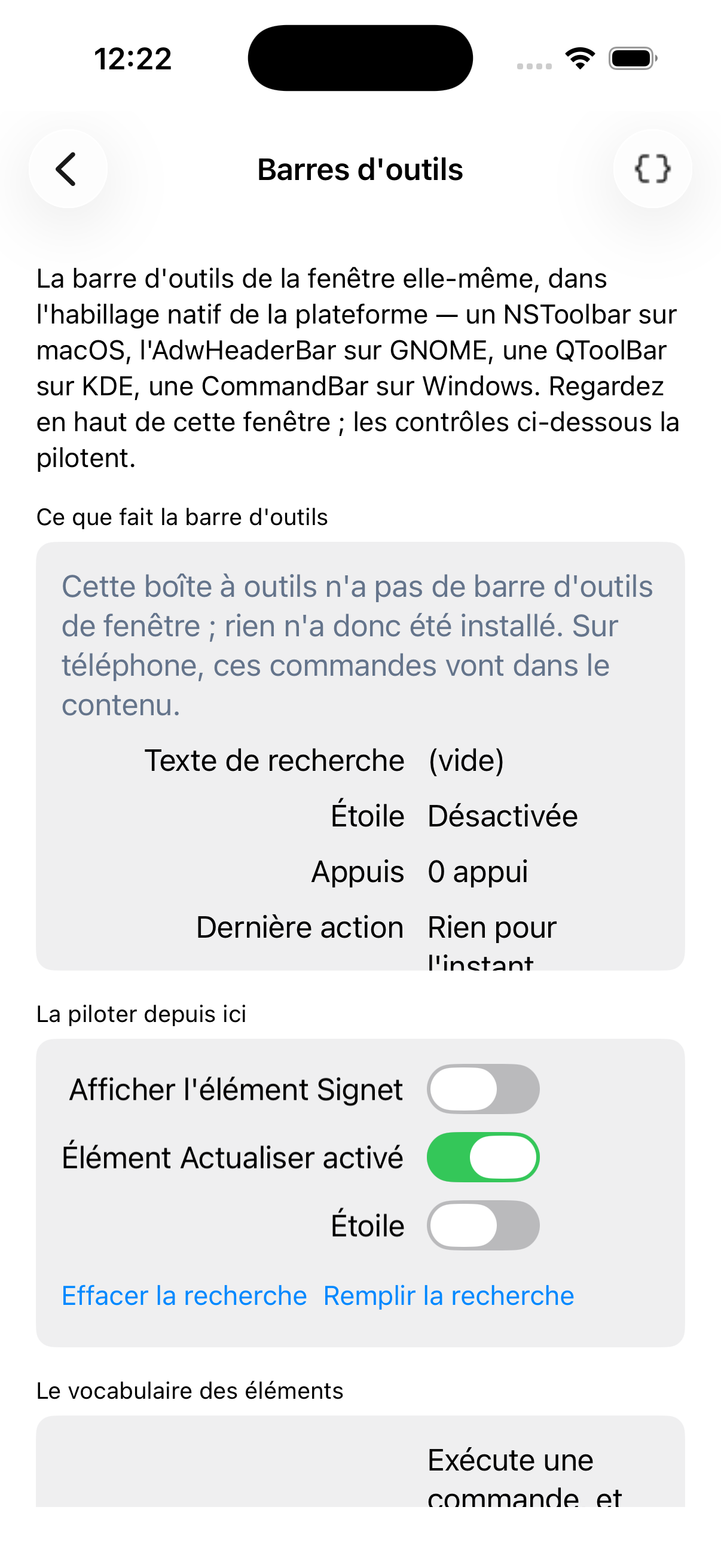 Toolbars — iOS (UIKit)