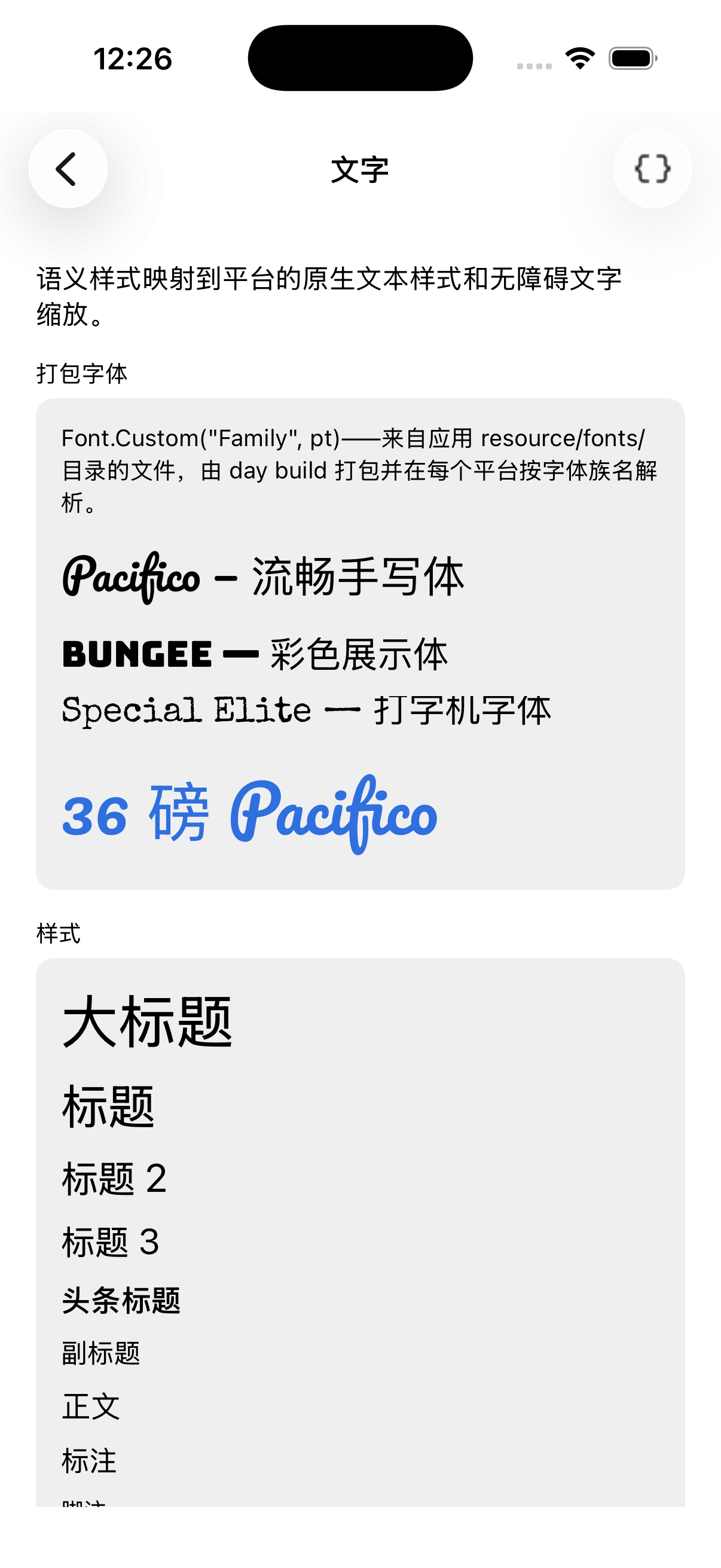 Text — iOS (UIKit)