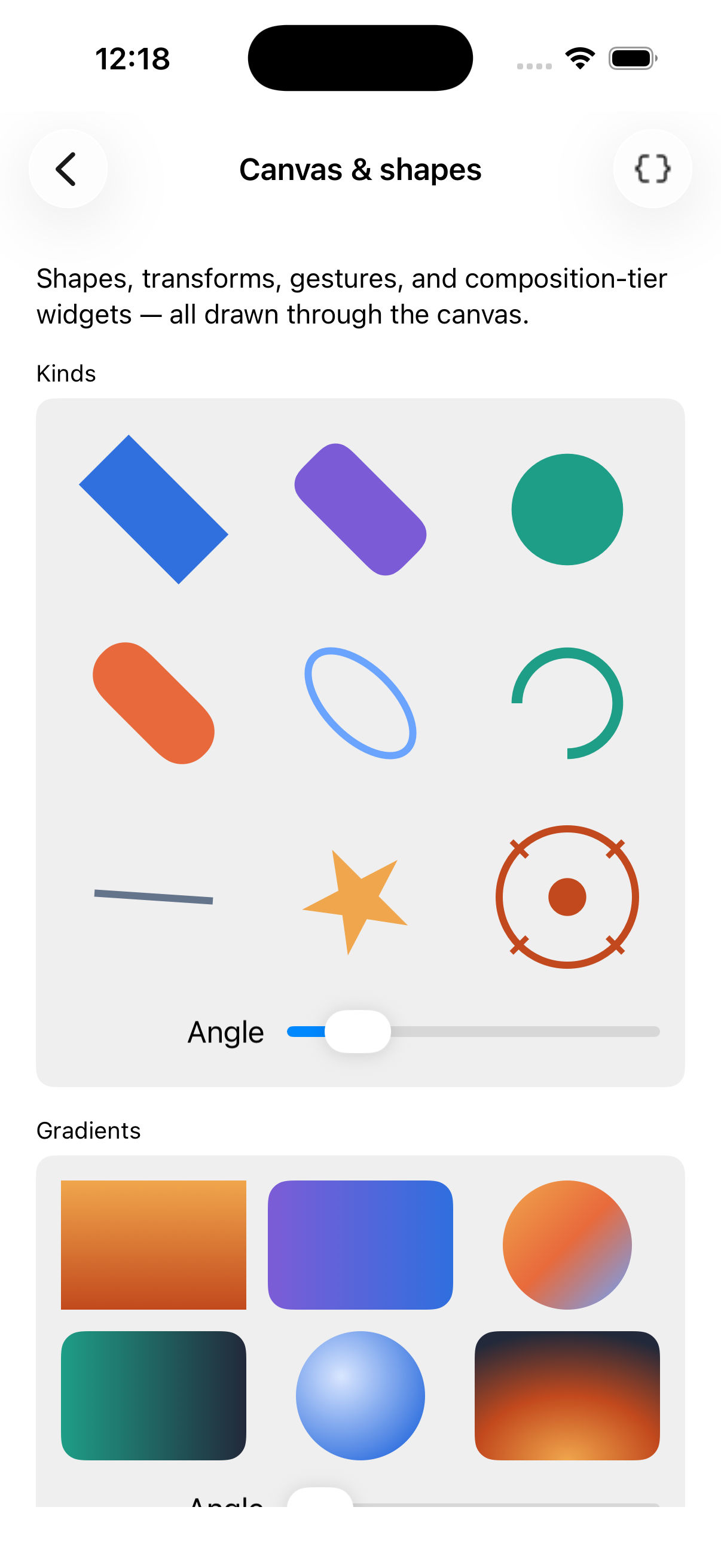 Canvas — iOS (UIKit)