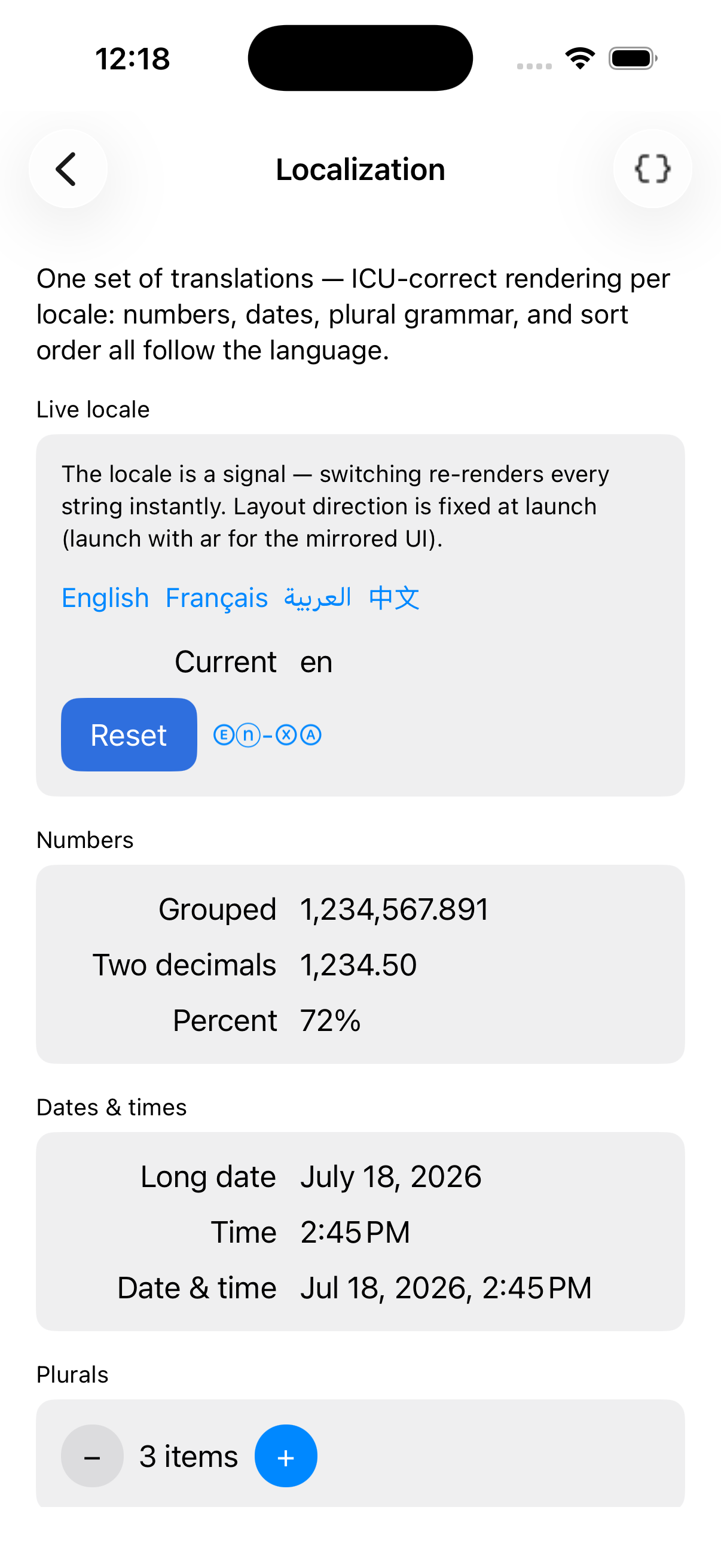 Localization — iOS (UIKit)
