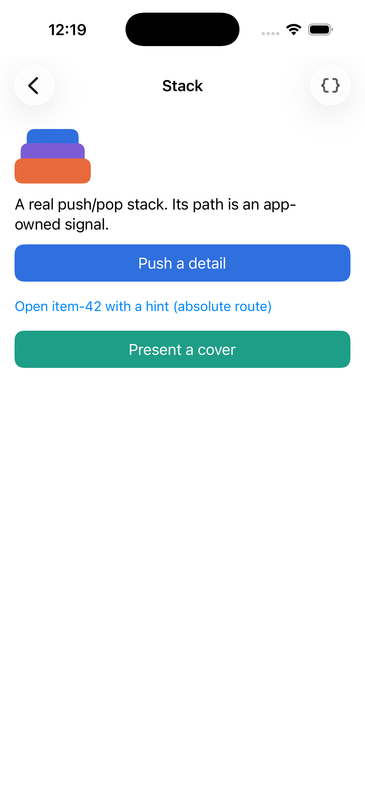 Toolbars Filtered — iOS (UIKit)