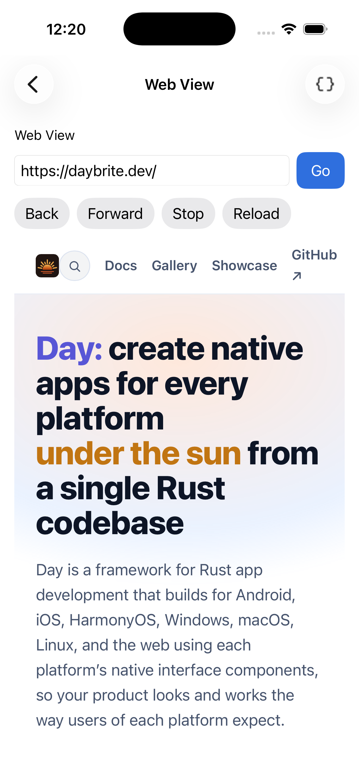 Webview — iOS (UIKit)