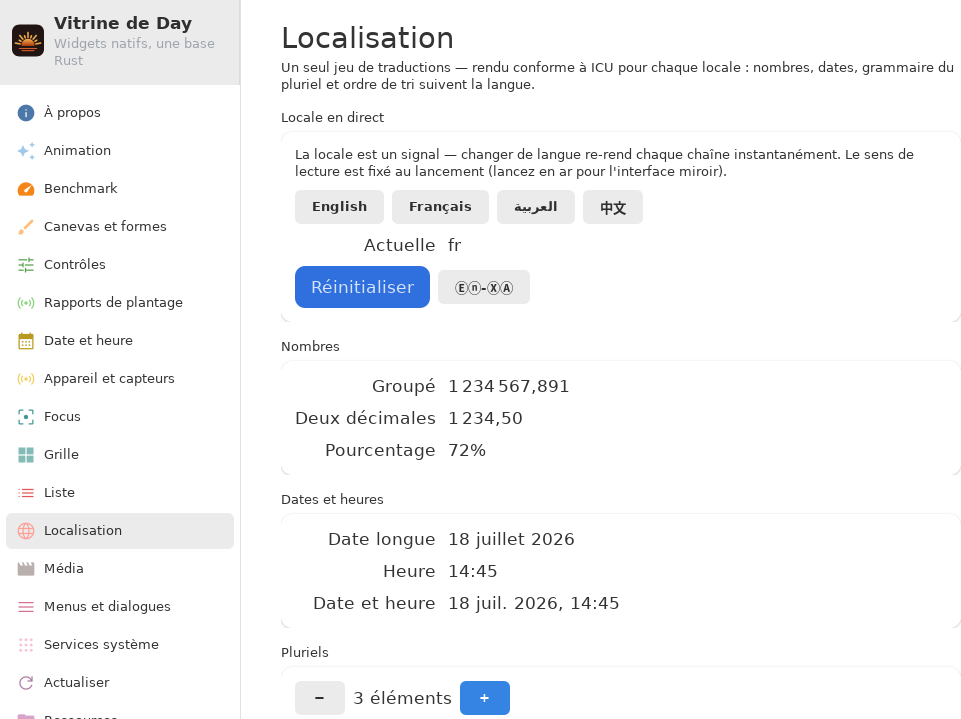 Localization — Linux (GTK 4 / GNOME)