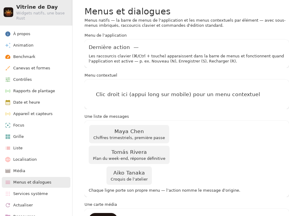 Menus — Linux (GTK 4 / GNOME)
