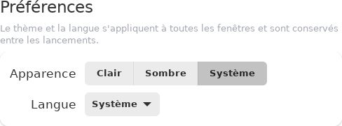 Preferences — Linux (GTK 4 / GNOME)