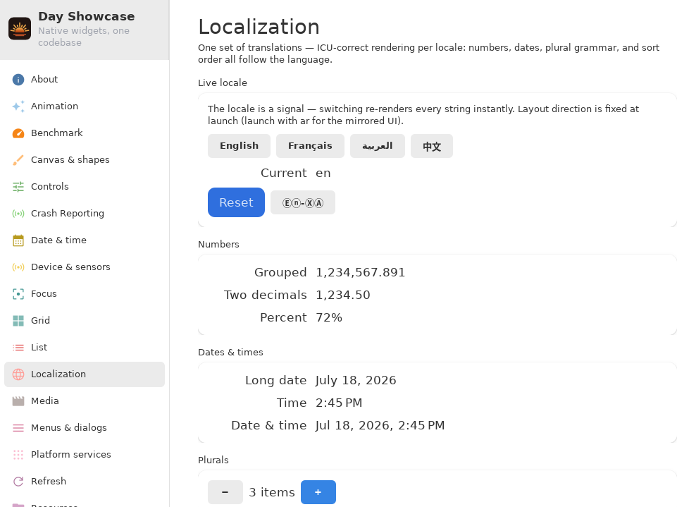 Localization — Linux (GTK 4 / GNOME)