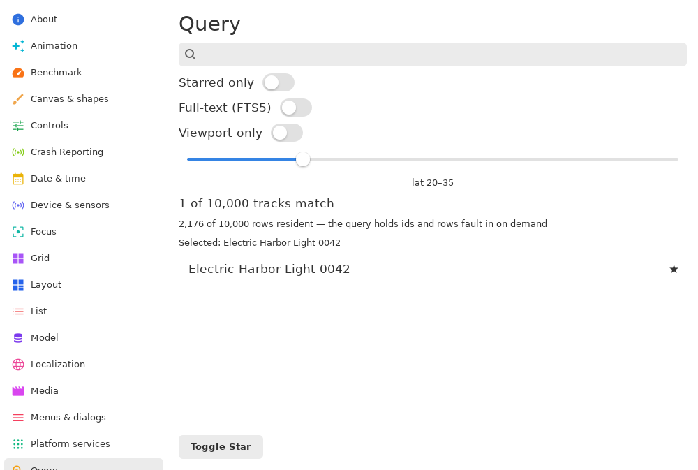 Query, Linux GTK 4