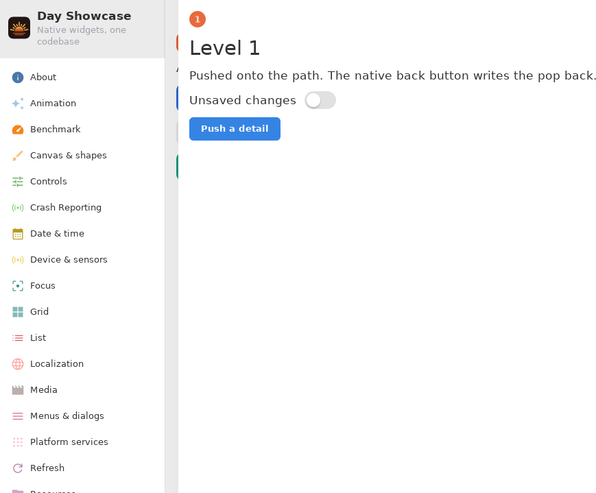 Stack Detail — Linux (GTK 4 / GNOME)