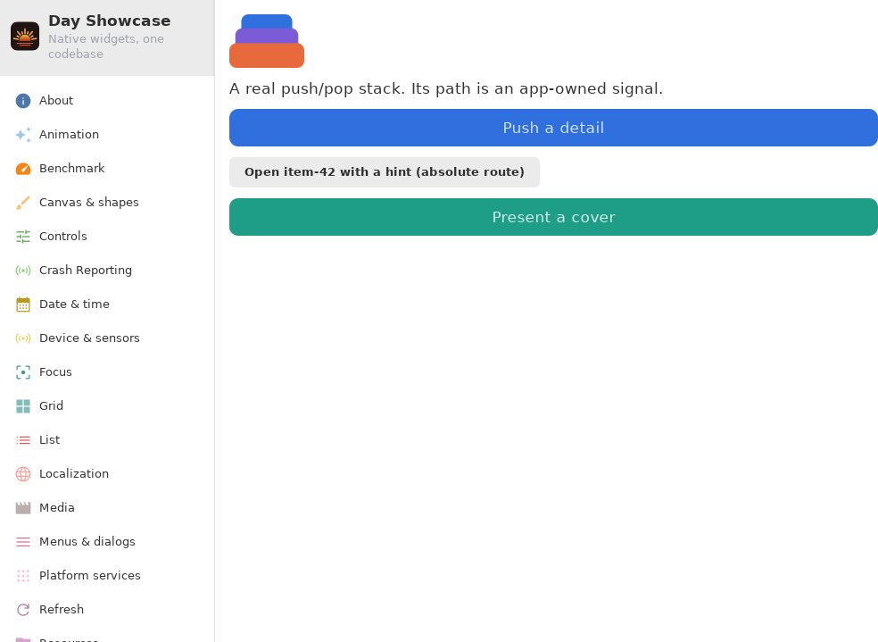 Stack Root — Linux (GTK 4 / GNOME)