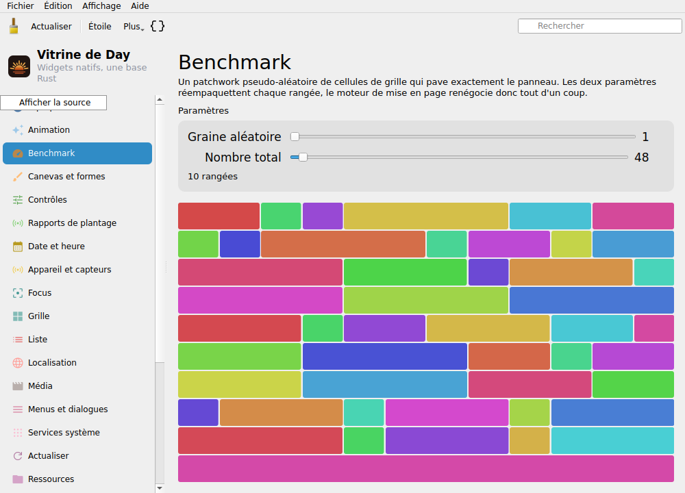 Benchmark — Linux (Qt 6 / KDE)
