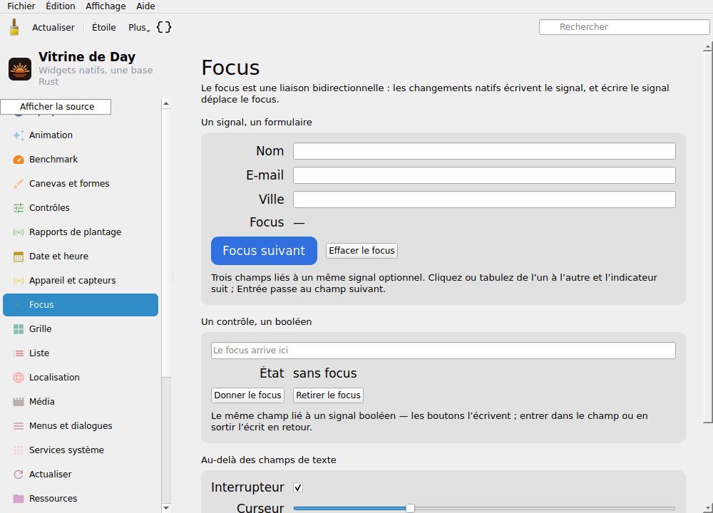 Focus — Linux (Qt 6 / KDE)