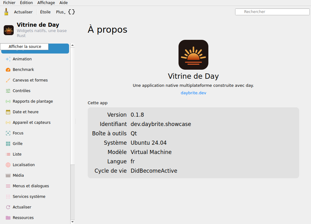 Home — Linux (Qt 6 / KDE)