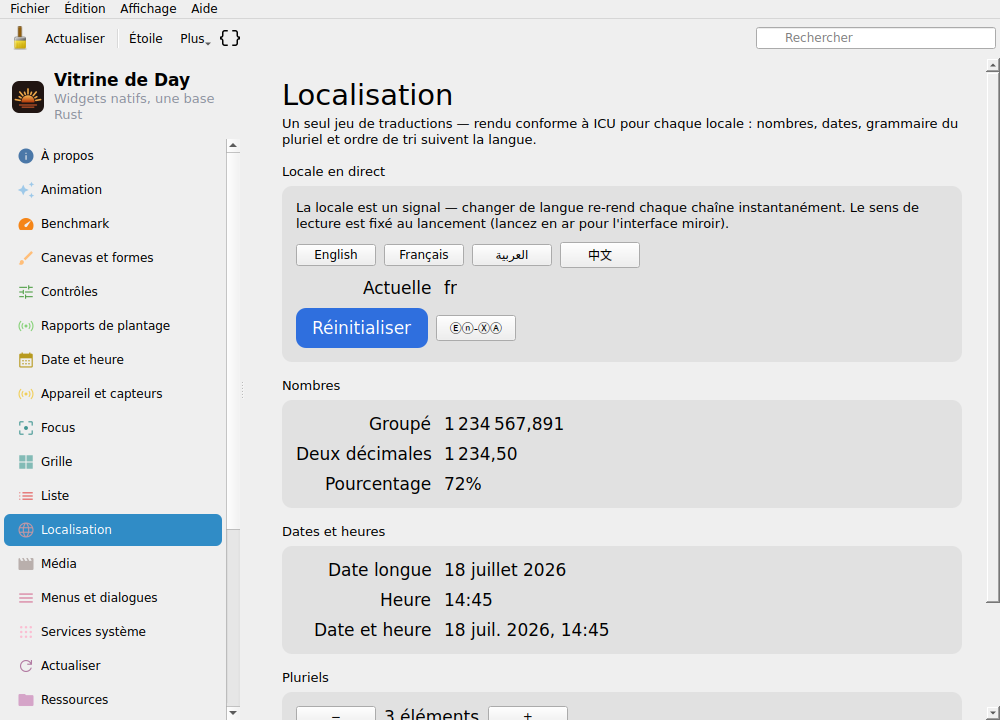 Localization — Linux (Qt 6 / KDE)