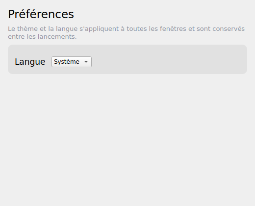 Preferences — Linux (Qt 6 / KDE)