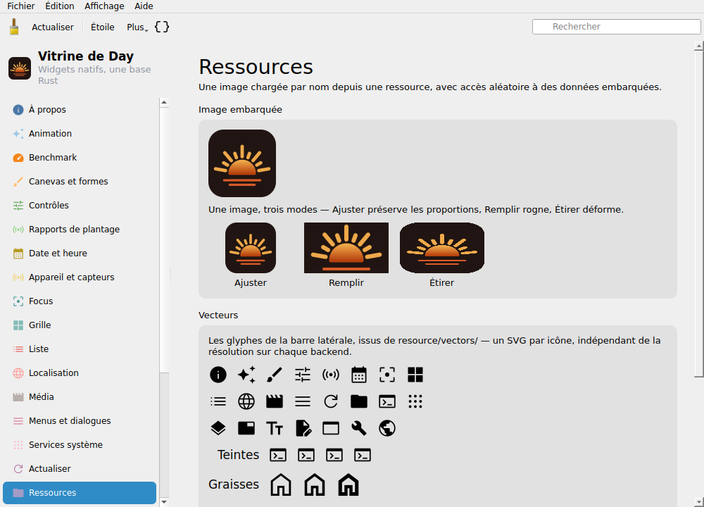 Resources — Linux (Qt 6 / KDE)