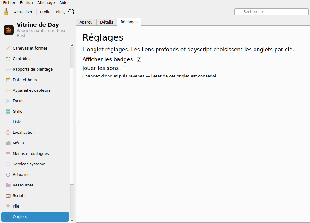 Tabs Three — Linux (Qt 6 / KDE)