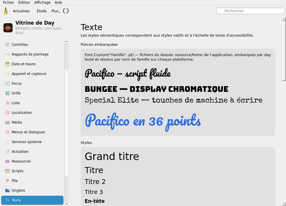 Text — Linux (Qt 6 / KDE)