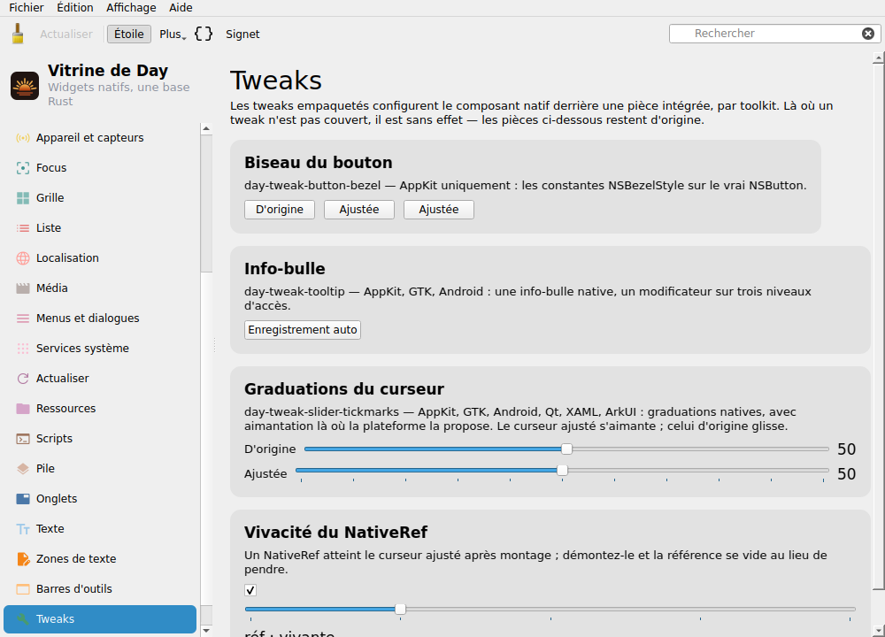 Tweaks — Linux (Qt 6 / KDE)