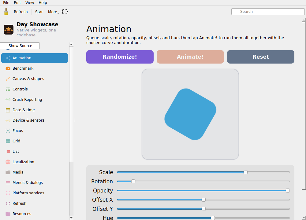 Animation — Linux (Qt 6 / KDE)
