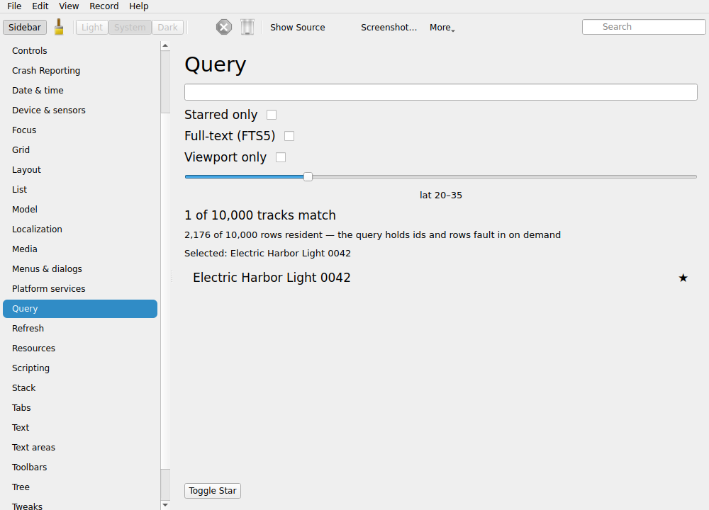 Query, Linux Qt 6
