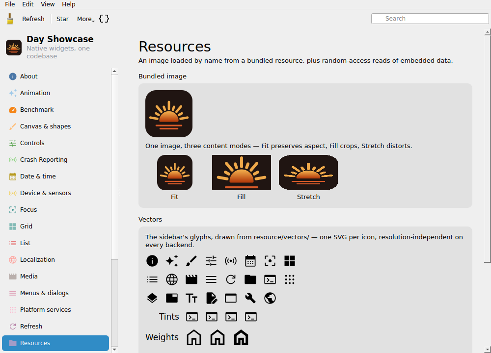 Resources — Linux (Qt 6 / KDE)