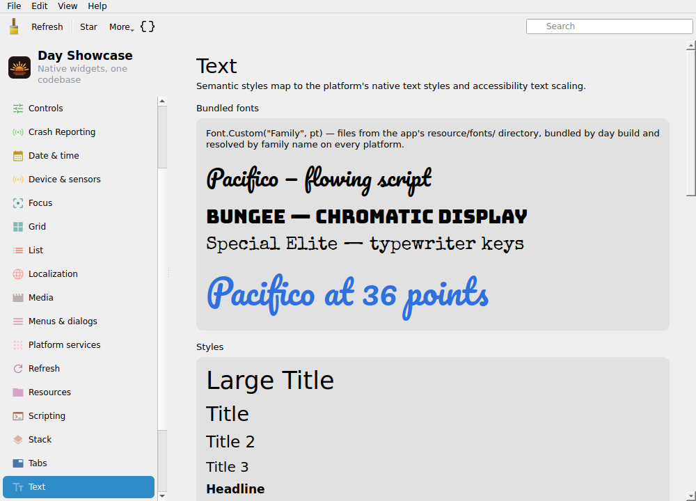 Text — Linux (Qt 6 / KDE)