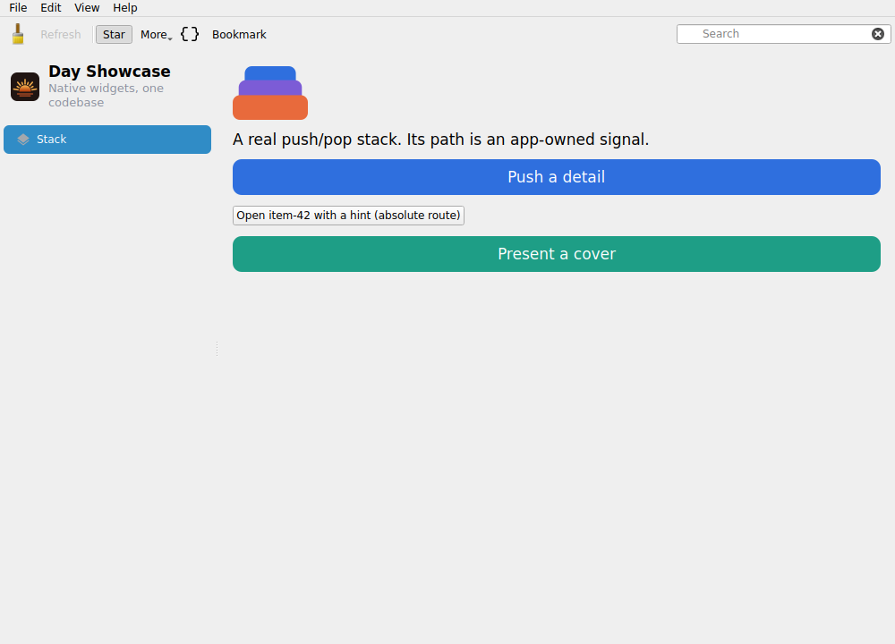 Toolbars Filtered — Linux (Qt 6 / KDE)