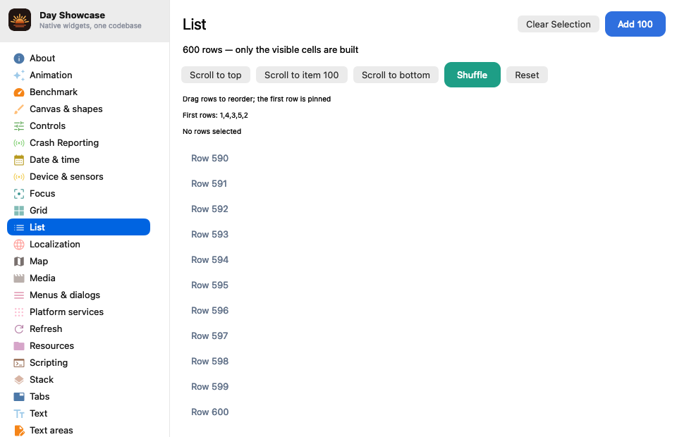 List Bottom — macOS (AppKit)