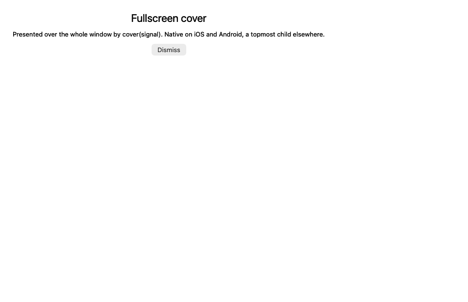 Cover — macOS (AppKit)
