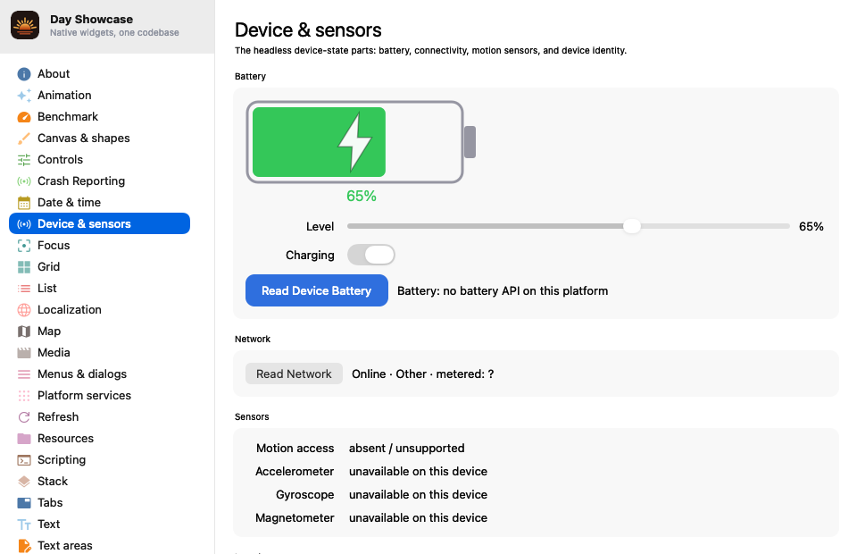 System — macOS (AppKit)
