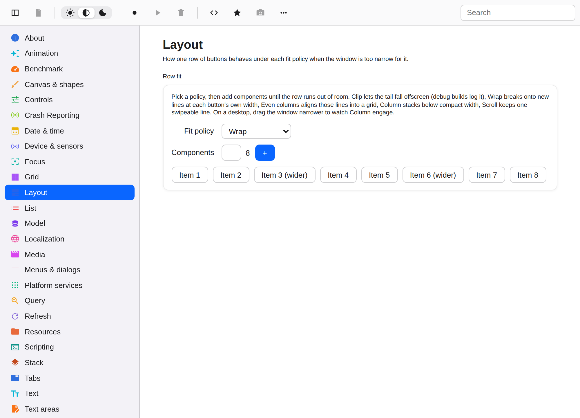 Layout, Web Web DOM