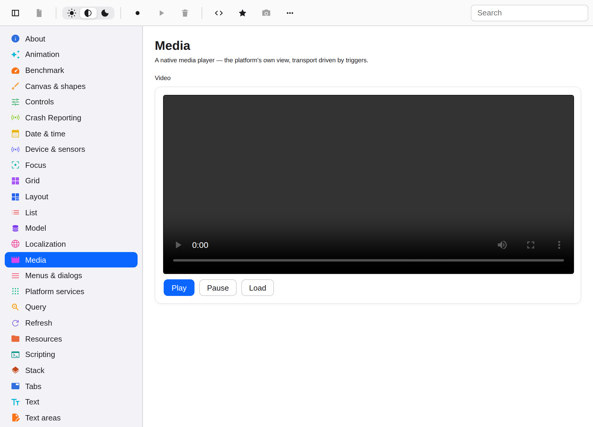 Media playback, Web Web DOM