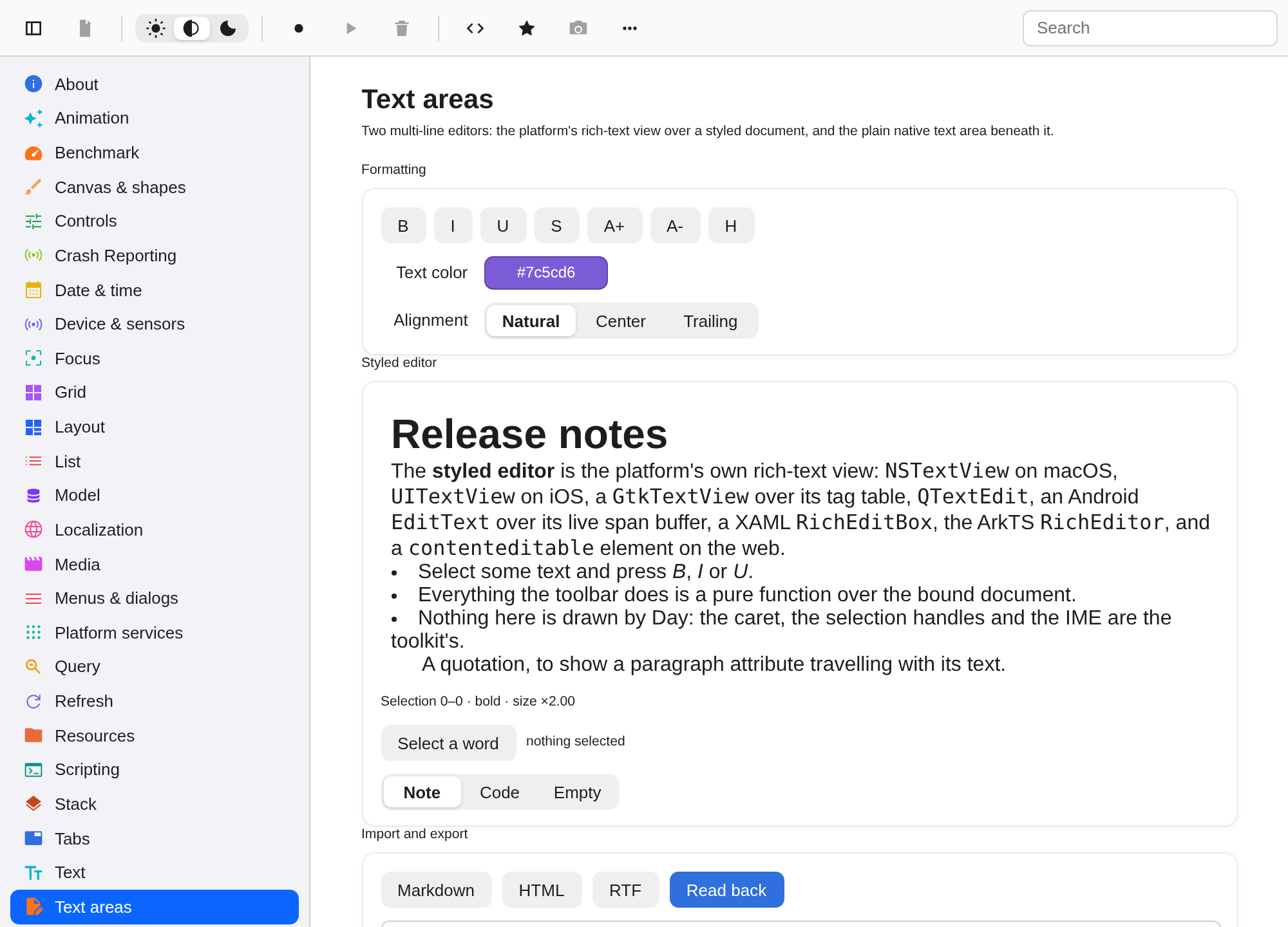 Text areas, Web Web DOM