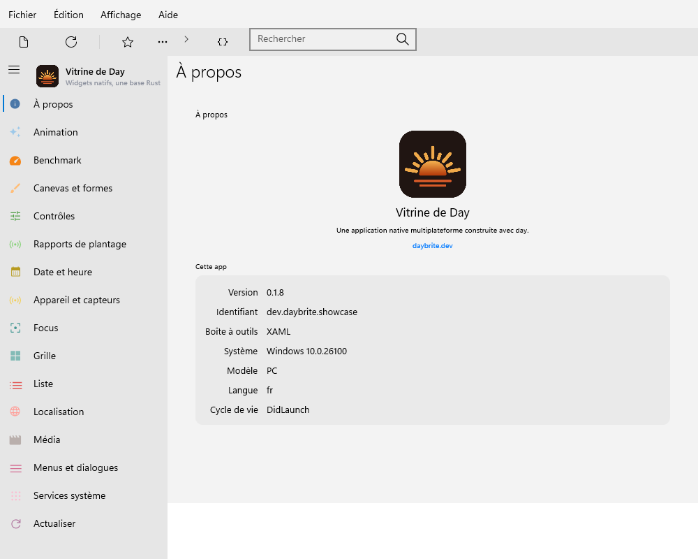 About — Windows (XAML)