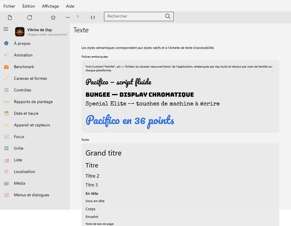 Text — Windows (XAML)