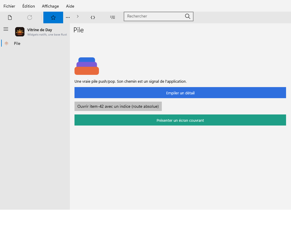 Toolbars Filtered — Windows (XAML)