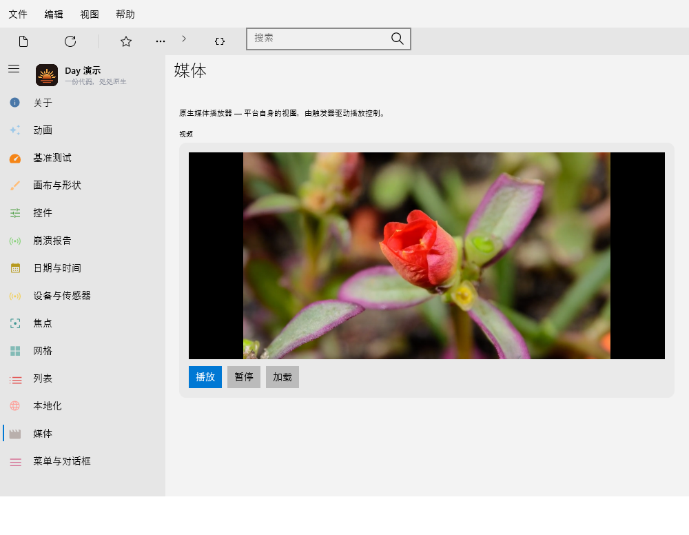 Media — Windows (XAML)