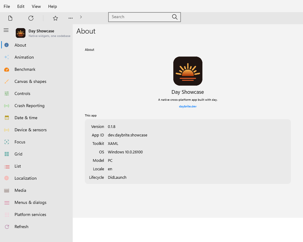 Home — Windows (XAML)
